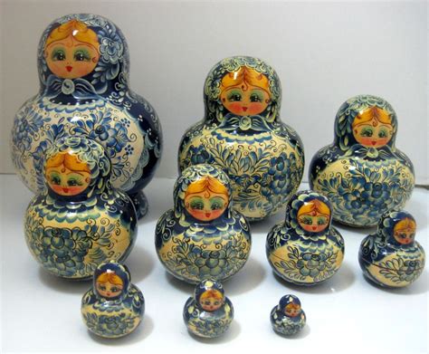 hand painted russian dolls|hand painted russian nesting dolls.